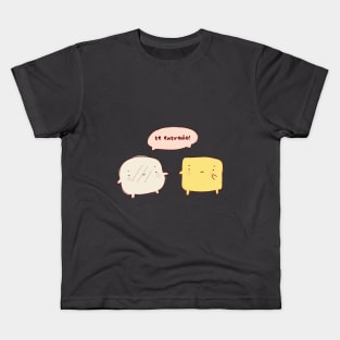 Te extraño como la arepa al queso! Kids T-Shirt